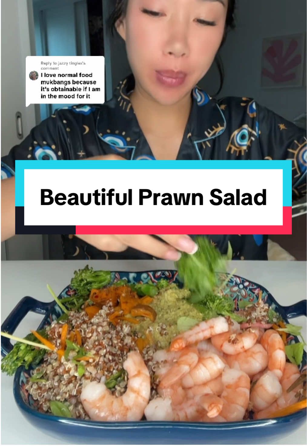 Replying to @jazzy tingles Healthy Dinner Mukbang ❤️ #eatwithgg #ggflavour #mukbang #eatwithme #healthyfood #dinner 