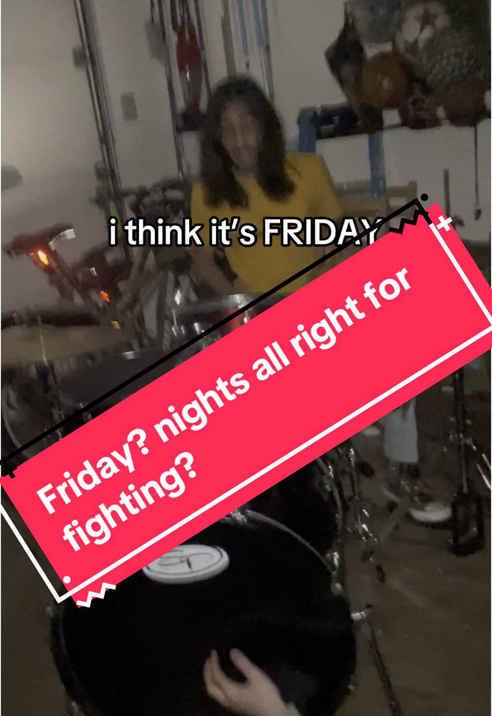 I think they got the wrong day of the week  #eltonjohn #saturdaynightsalrightforfighting #rock #boyband #cover #band #funny 
