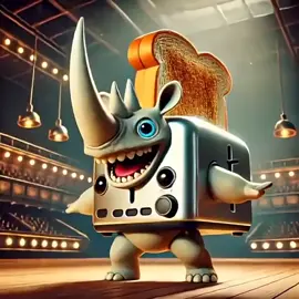 Rhino Toasterino🦏🍞 #italianbrainrotanimals #brainrot #rhinotoasterino 