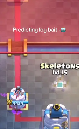 Average log bait player #clashroyale #cr 