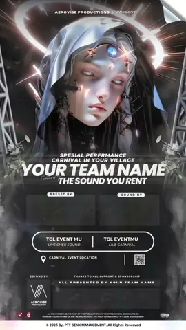 pamflet karnaval elek