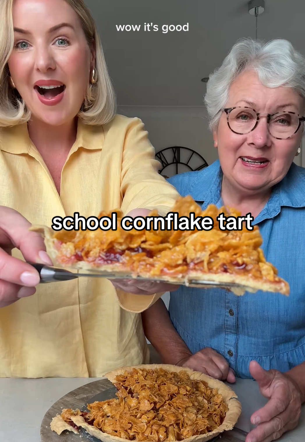 Replying to @Lauraloulou88 what school recipe should Jane make next? 😋 #cornflaketart 
