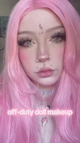 i did this makeup once a rlllyyy long time ago so i did it again lolol #makeuptut #livingdoll #dollymakeup #pastelgoth #tumblrgirl #tumblrgirl #2014 #2014tumblr #tumblr #nostalgiacore #fyp 