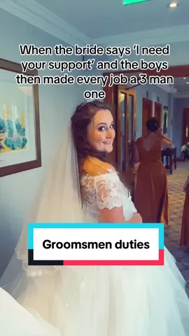 @McBabe and her boys 😂😂 @Daniel Kane91 @Connor Graham #wedding #groomsmensquad #creatorsearchinsights #groomsmenduties 