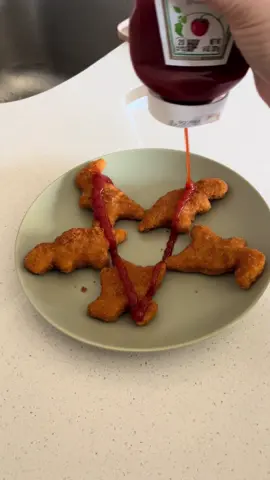 I’m not religious but I’ll praise whomever for a dino nuggie 🦕💚 . . . .  . #dino #dinonuggies #pentacle #fyp #fypシ #fypシ゚viral #viral 