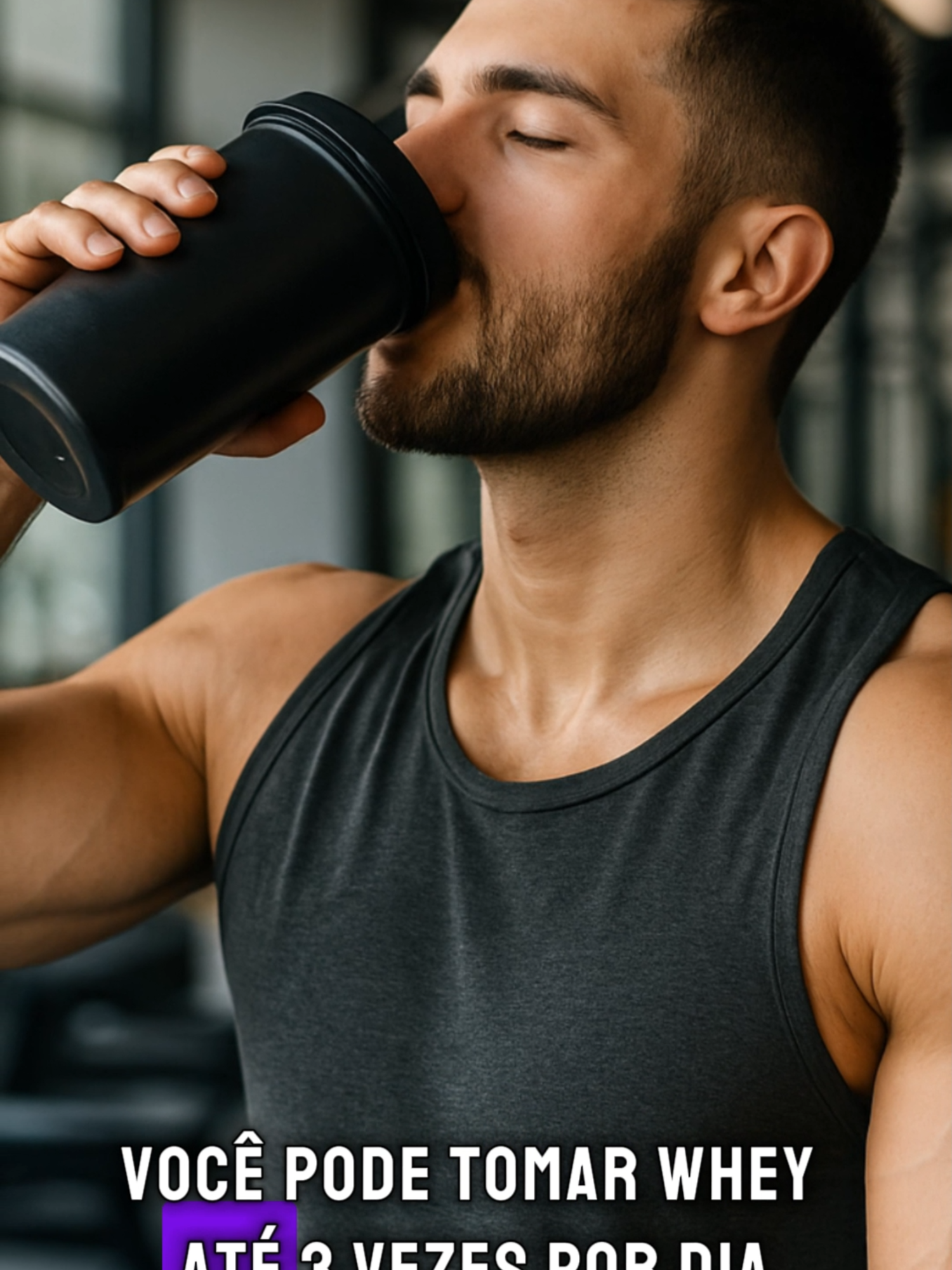 Você pode tomar whey até três vezes por dia. Mas atenção: isso não substitui alimentação! O ideal é usar após o treino, ao acordar e, se precisar, antes de dormir. Se você não atinge sua meta de proteína com comida, o whey te ajuda a completar. É prático, rápido e eficiente para ganhar massa ou preservar músculo. Mas não exagere — mais não é melhor. Quer um whey bom e barato? Corre no link da bio e garanta o seu na Shopee com desconto! #FITNESS #DIETA #ACADEMIA #MOTIVATION #EMAGRECER #VIRALVIDEOTIKTOK #VOCESABIA #PERDERPESO