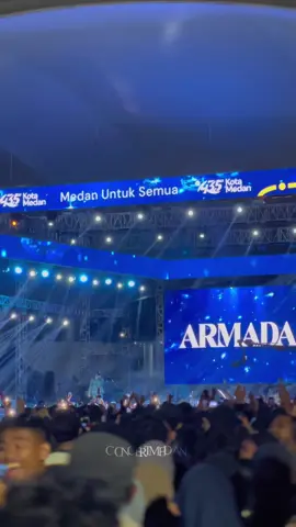 Medan Full House🔥🙌🏻 #hutmedan435 #colorfulmedancarnival2025 #armadaband #kotamedan #konsermedan 