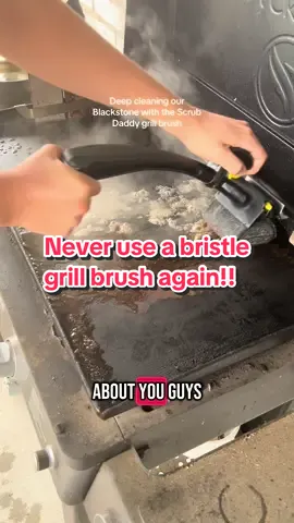 Also a great gift for the guy who has everything!!  #scrubdaddy #scrubdaddygrillbrush #grillbrush #grillcleaning 