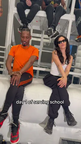 my choreographers Calvit and Sara brought in @Dashaun Wesley to teach me how to Vogue for our show!!!! so honored ❤️