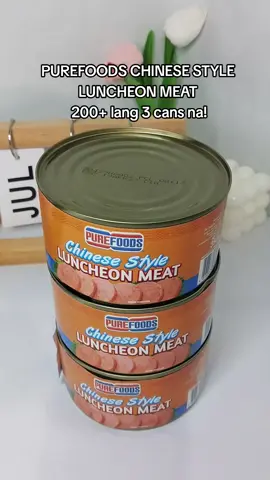 checkout na sobrang sulit nito! #purefoods #luncheonmeat #chinesestyle #pangulam #fyppp 