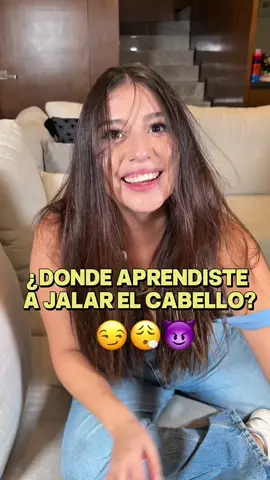 DONDE APRENDISTE A JALAR EL CABELLO ? 😏😮‍💨🫦@Jen & Miguel  #xyzbca #comedia #humor #viralvideos #novio 