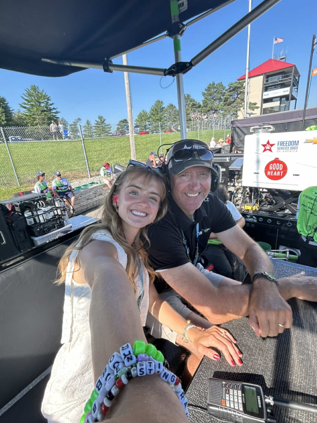 It’s a glamorous lifestyle 🪩✨ #indycar #racing #wag #Lifestyle 