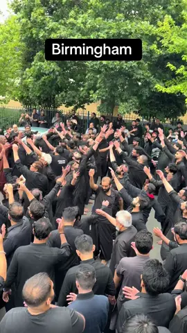 Hundreds of Shia Muslim gathered in Birmingham for the 10th Muharram Jaloos, marking Ashura with heartfelt mourning, unity, and a powerful display of faith and remembrance. #fyp 
