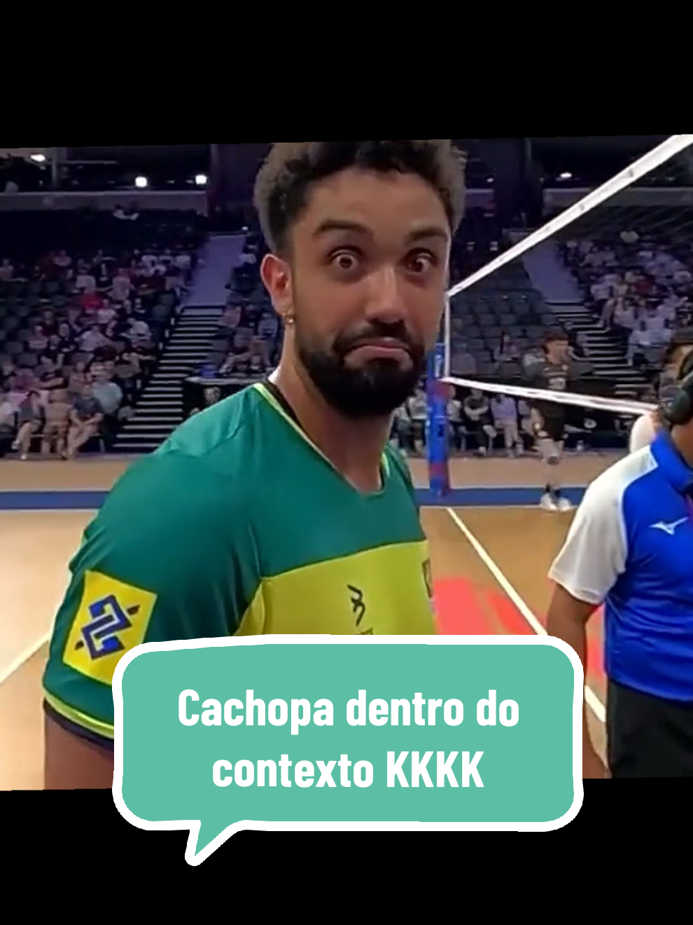 Cachopa entregando muito vôlei e memes desde sempre KKKK #volei #voleibol #voleimasculino #voleibrasil #esporte 