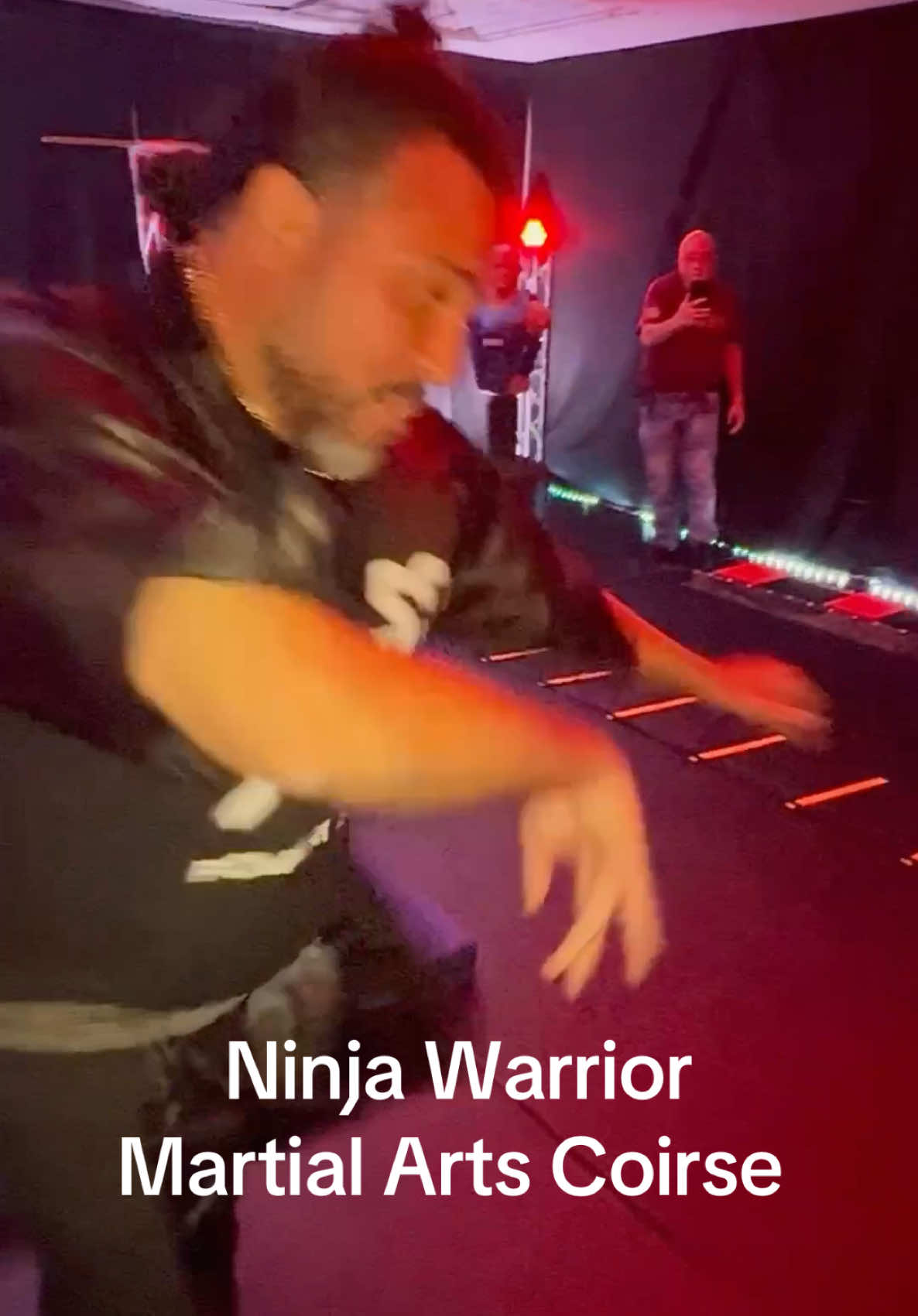 Striking Martial Arts & Agility Check | Ninja Warrior Obstacle Black Belt Course #martialarts #karate #taekwondo #powerzone #ouss #powerbaby 