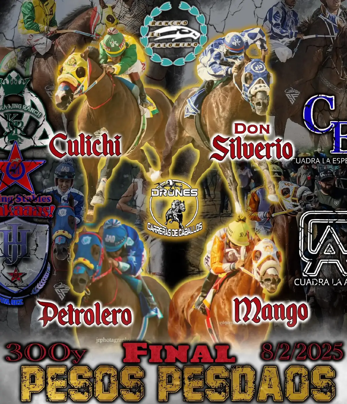 ESTOS SON LOS 3 FINALISTAS DE LOS PESOS PESADOS EN 330 YARDAS QUE VAN EN BUSCA DE ESA CORONA  EL PEMEX Cuadra JM /Hermanos Juárez EL JAGUAR 🐆Cuadra Cristo Rey 🔰 EL JUARITOS CUADRA JM /Hermanos Juárez CUAL LES GUSTA PARA QUE SE lleve la Final #culichi🏇💨 #cuadrajm #elmango🏇💨🥭 #cuadralaaraña🏇🏻🕷 #donsilverio #cuadralaesperanzachicago #pesospesadoschicago #carreraspuralumbre🏇💨🔥  #cuadrakingranch #caballosdecarreras #caballosdealtopoder🏇💨 #horseracing #horseraces #caballoscuartosdemilla #carrerasdecaballos❤️😍🐎🥇🏆🎖 #caballos #pesospesadoschicago #pesospesados2025🏇💨🏆🥇 #ranchoelpalomino #ranchoelpalominochicagoill #carrerastime🏇💨 #shakalozachikagopromotions🐴⚜️🏇 #shakaloza #shakalozeandoentiktok😎👌🎙💯 #tiktokeroshit💥 #carrereroshit🏇💨💥 #parejeras #menchadas🏇💨🔥 #carrilesdechicago #cuadraspoderosasdeusa 