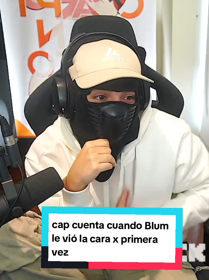 que le decía 😂 (Blum le vió la cara a cap por primera vez y le dijo esto...) #CapitanGato #kick #clips #reaccion 