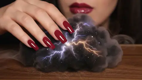 Anyone Craving Clouds?⚡️☁️✨#asmr #ai #asmrsounds #satisfying #fyp #clouds #mukbang #