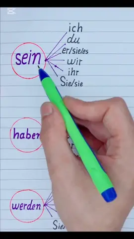 German basic verbs conjugation  #easygerman🇩🇪  #verbconjugation 