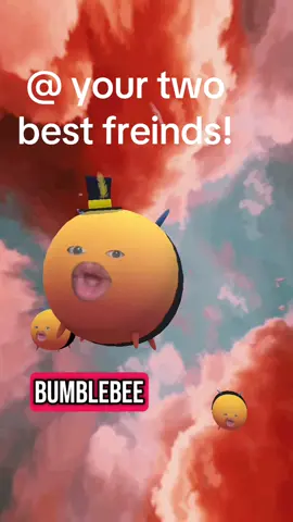 Who’s your bff!! #bumblebee #bee #kfc 