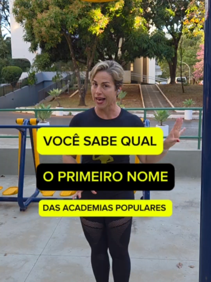 ACADEMIA POPULAR OU ATI? Ela foi criada para atender aos idosos em Maringá no Paraná e o nome original dela era ATI(Atividade da terceira idade). #academiapopular #idosos #terceiraidade #daninicareta 