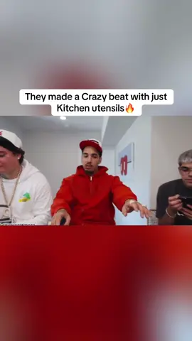 They made a Crazy beat with just Kitchen utensils #n3on #shorelinemaifa @OHGEESY @FENIX.FLEXIN #fyp 