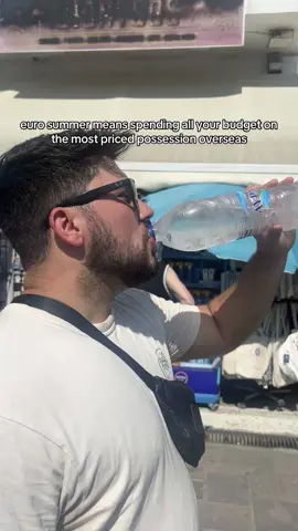 MISSING MY EMOTIONAL SUPPORT WATER BOTTLE #eurosummer #greece 