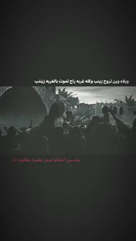 الغربة تنحر گلبه العايفينه اخوانه .. . . . #سبيت #زينب #خادم_المولى #الخيل #النار #موكب_الاحزان #سيدة_زينب #سيد_فاقد #محمد_الحصناوي 