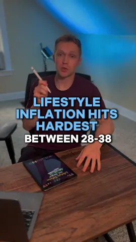 Lifestyle hits the hardest between the ages of 28 and 38
