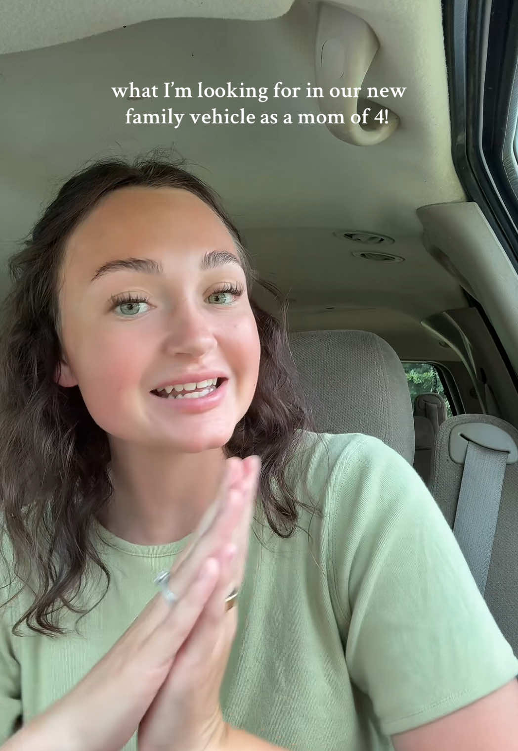 can we normalize not buying brand new vehicles? 👀 Here are some things we are looking for in our new to us family vehicle!! #momtok #carshopping #motherhood #facebookmarketace #budgeting 
