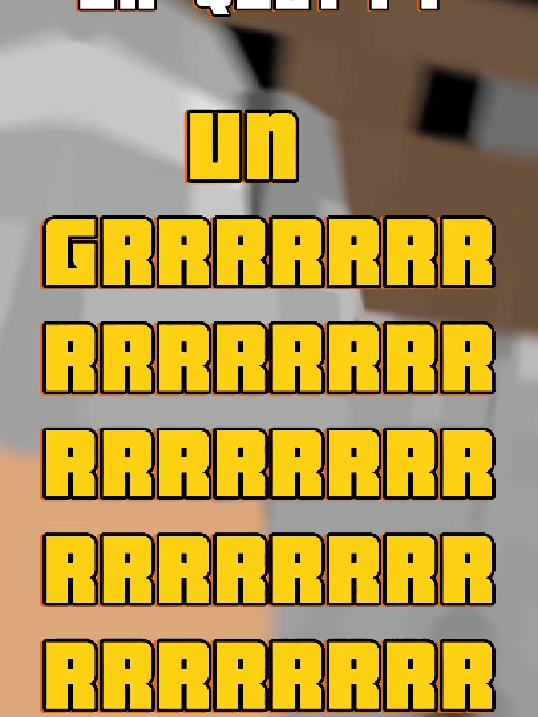 UN GRRR #unque #ungrr #trend #Minecraft #server #comunidad #clips #stream #streamer #cringe #vonfre