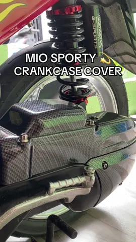 crankcase cover ❤️‍🔥 #miosporty #carbonfiber #crankcasecover #fypシ #affiliate 