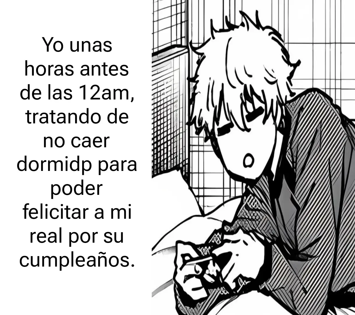 Esta vez fallé (me dormí)  #fyp #real #cumpleaños #amigos #12am #nagi #paratii 