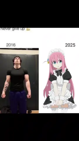 never give up 💪 #bocchitherock #bocchi #bocchitherockanime #bocchitherockmeme #viral #fyp #anime #hitorigoto 