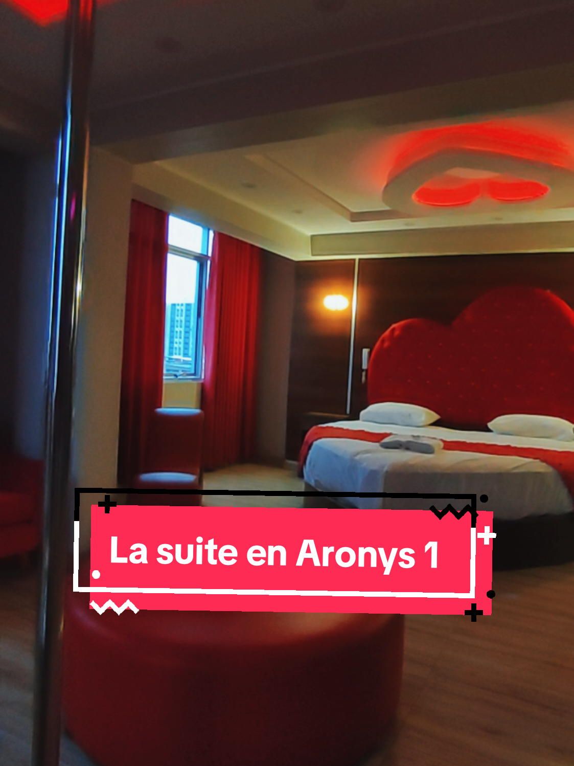 ❤️🤫 Si quieres sorprender a tu pareja y vivir una experiencia única en una amplia habitación con jacuzzi, pole dance frigo bar y todo lo necesitas, pregunta por la Suite. ✅ Aronys 1: Esquina de Av. Trapiche con Av. Micaela Bastidas, frente de walon en Comas. #hotelesencomas #aronys #hotelaronys #telosrecomiendo #telosencomas #hostalesenlima #aronys1 
