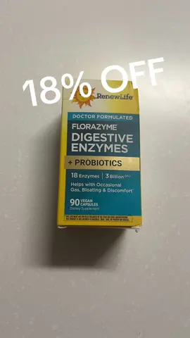 Renew Life FloraZyme Digestives #probiotics #sale #tiktokmademebuyit #florazyne 