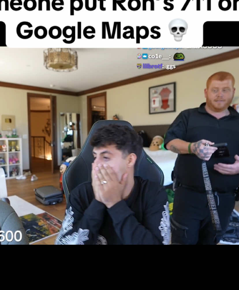 Ron was so shocked 😂 #711 #stableronaldo #googlemaps #scam 