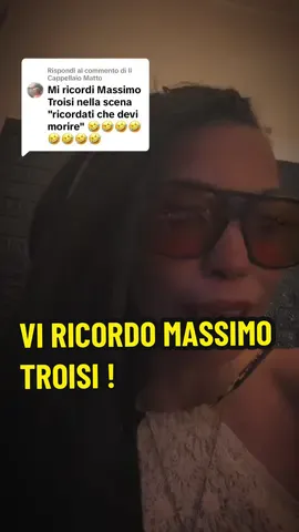 Risposta a @Il Cappellaio Matto #voliamoneiperte✈️✈️🦁a360gradi #massimotroisi 