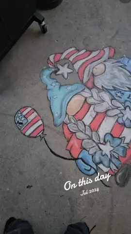 I really need to start creating again. #onthisday #bye #art #gnome 
