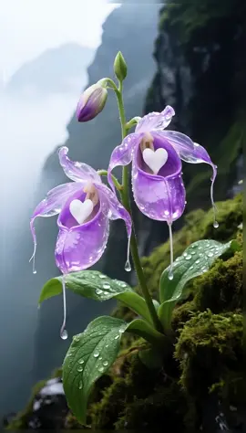 Paphiopedilum, also known as 