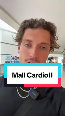 Try out some mall cardio. #Fitness #health #weightloss #gym #cardio #motivation 