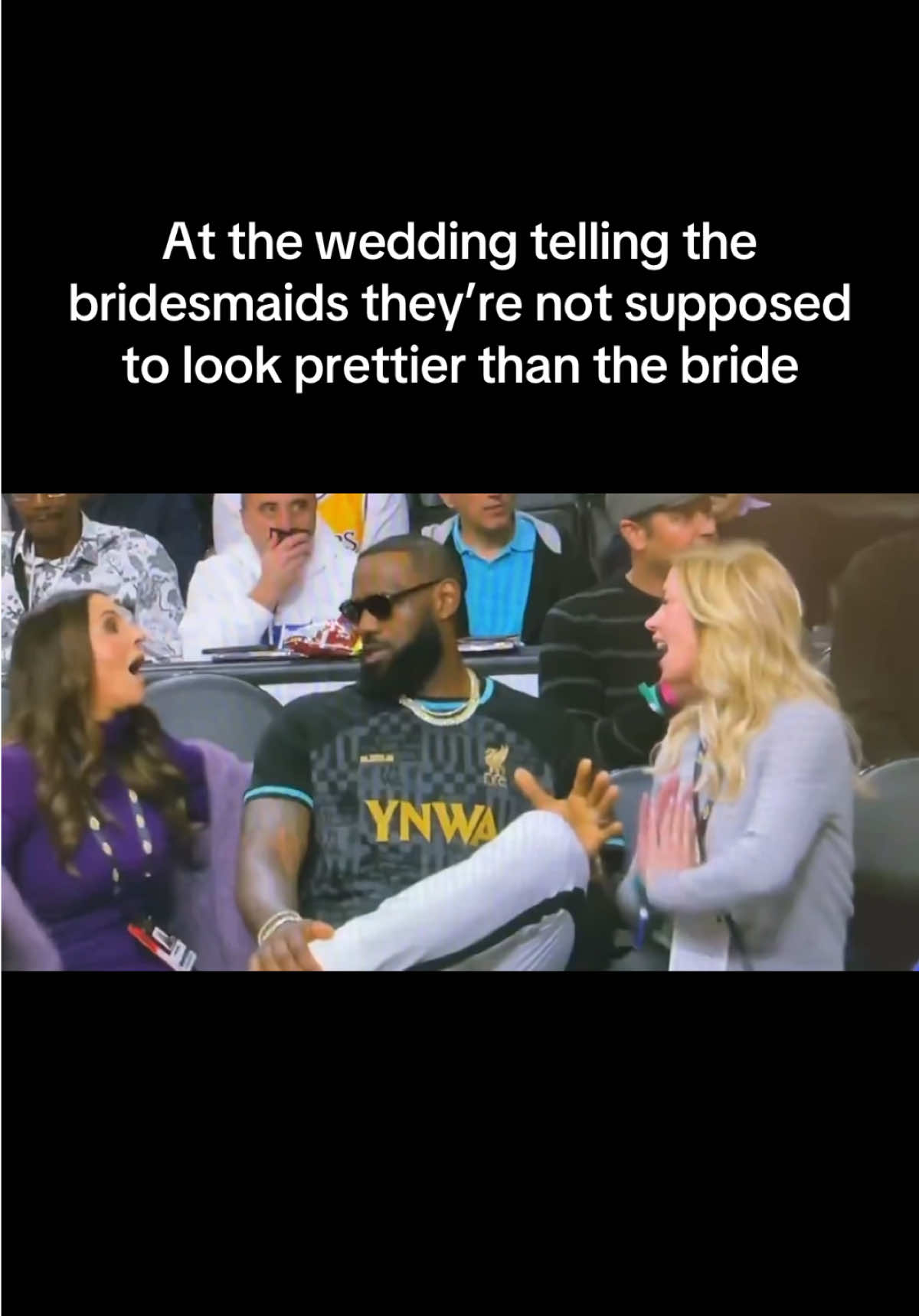 Deep in his bag like the fries are at the bottom #internationalwomensday #wedding #lebron #rizz #fyp #snowbunny #kingjames #aura 