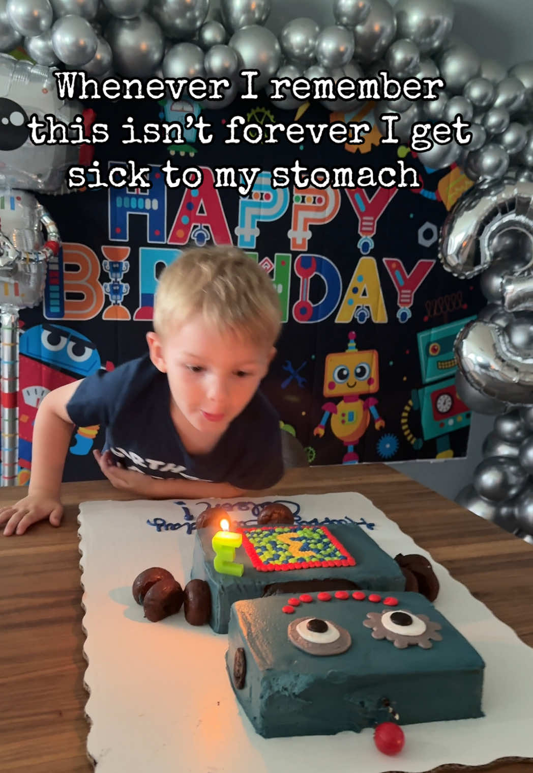 I know I will love every new version of him to come, I just wish the price to meet those versions wasn’t to to lose this one. #bittersweet #3 #babyboy #timeslowdown 
