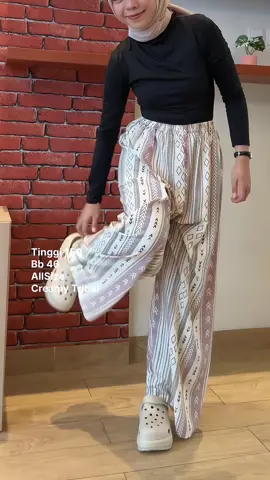 Celana hommy kally outfit