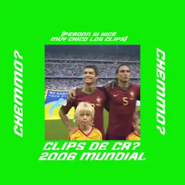 Espero que les sirva para sus edits 👍#clips #cr7 #2006 #worldcup #worldcup2006 #CapCut #football 