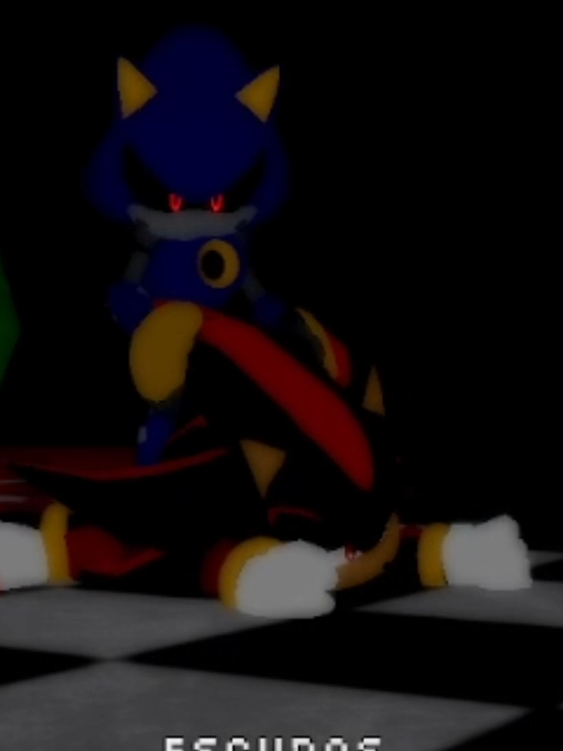 Ese momento en que estas tranquilo y llega un Metal...bro #Metadow #Metalsonic #Shadow