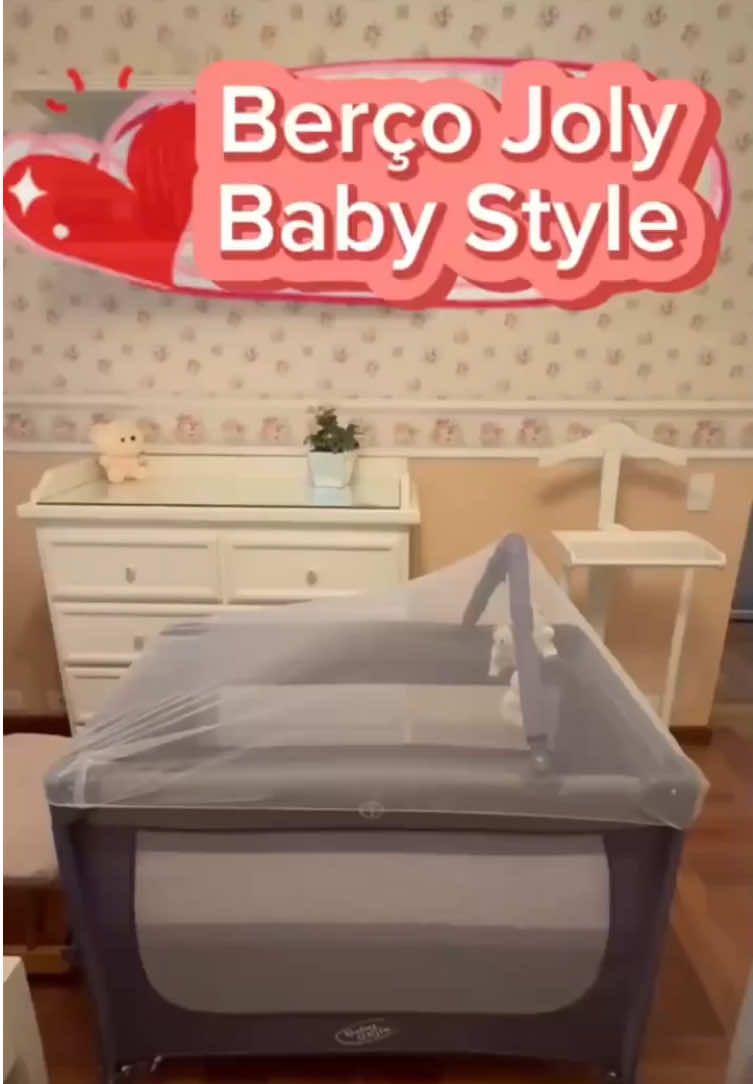 👶✨ O Berço dos Sonhos para o Seu Bebê! ✨👶 Conforto, praticidade e diversão em um só produto! 💖 O Berço Joly da Baby Style foi pensado com todo carinho para garantir noites tranquilas e momentos especiais para o seu bebê — e mais facilidade para você, mamãe e papai! 🍼💕 ✅ Trocador prático e seguro ✅ Mobile com brinquedinhos para estimular o bebê ✅ Desmontável e fácil de transportar ✅ Confortável e com design encantador 💡 Perfeito para casa ou viagens! Garanta o bem-estar do seu bebê com qualidade e estilo. ✨ 💥 Clique no link e confira! #BerçoJoly #MaternidadeFeliz #MamãeDePrimeiraViagem #BebêComEstilo #BabyStyle #AmorDeMãe