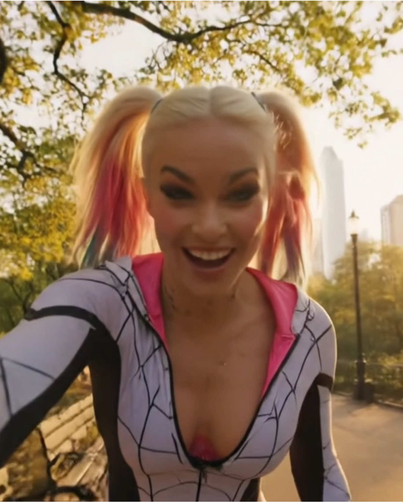 Spidergirl Vlog #veo3 #spidergirl #cosplay #Vlog 