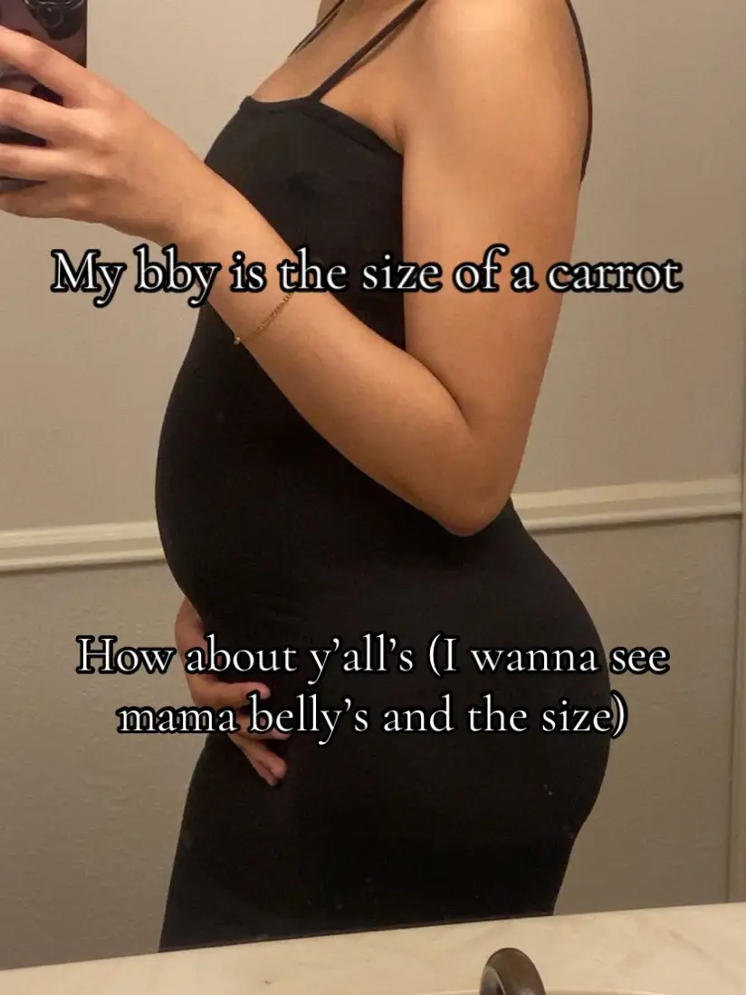 #1sttimemom #carrot #baby I can’t wait to find out wat u r little bean🫶🏾🥹