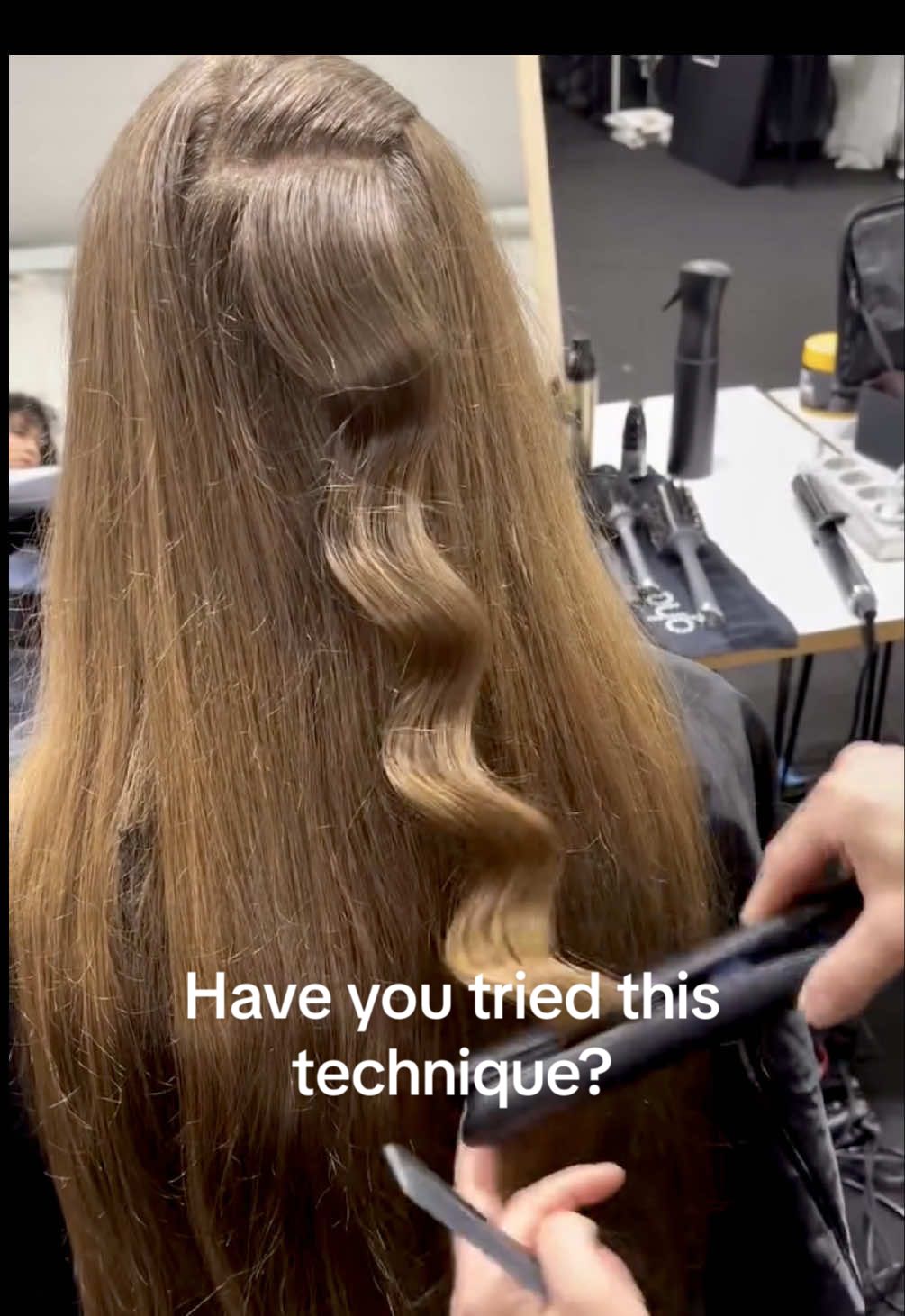 This DNA wave technique calls for a styling sidekick! 💁🏻‍♀️ Tag your go-to hairstyling bestie and recreate the look with your straightener. @Gaetano Grasso  #ghdhair #goodhairday #hairstraightener #hairgoals #technique #hairtutorial #hairtiktok #hairtok #wavyhair #wavyhairstyle #curlyhair #curls #hairinspo #hairstyle #ghdchronos #chronos #fypage #fyp #creatorsearchinsights 
